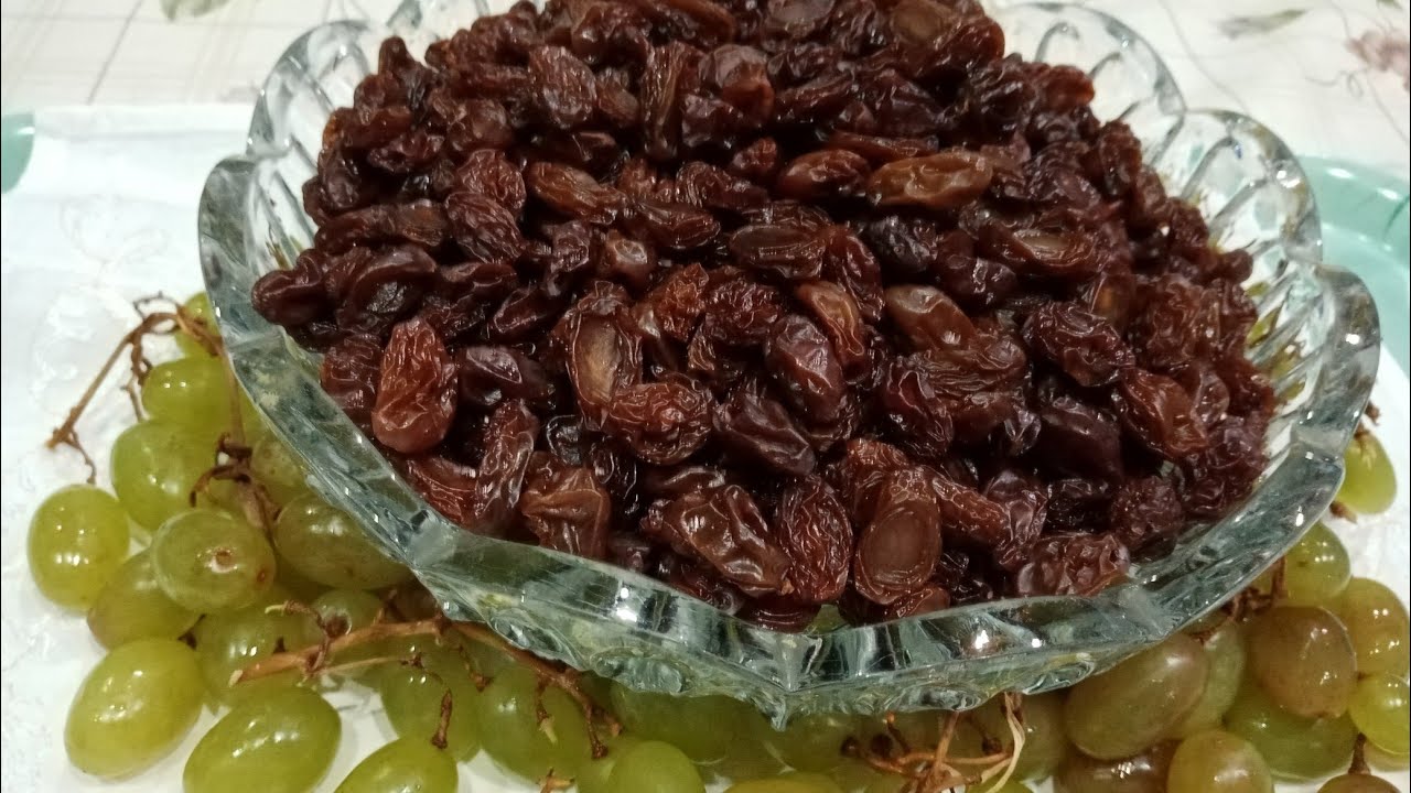 طرز تهیه عرق کشمش