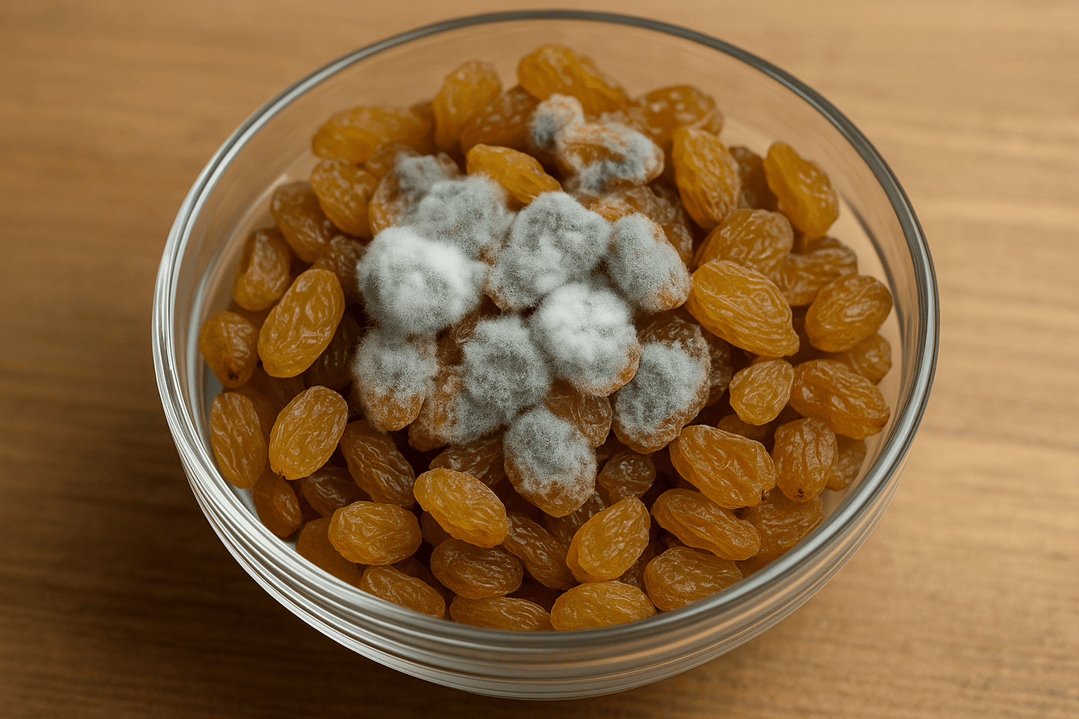 کپک زدن ملات کشمش